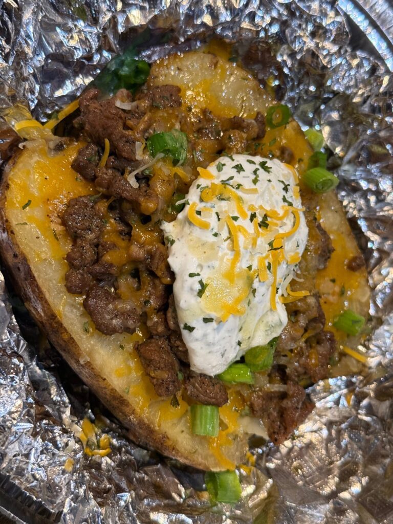 STEAK BAKED POTATO