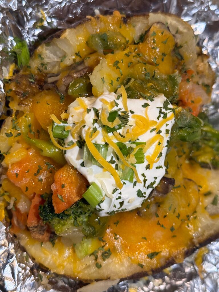 VEGGIE BAKED POTATO