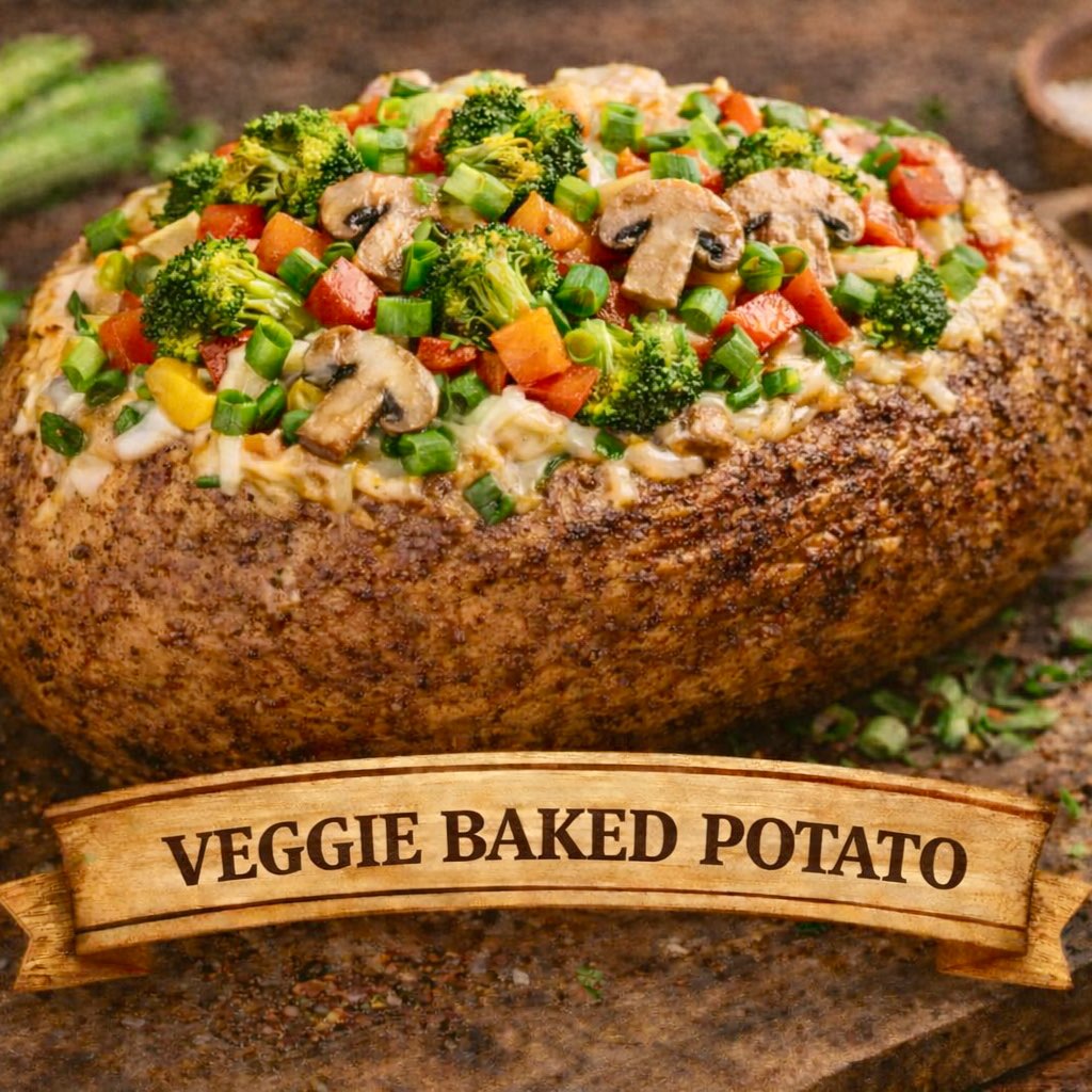 Veggie baked potato